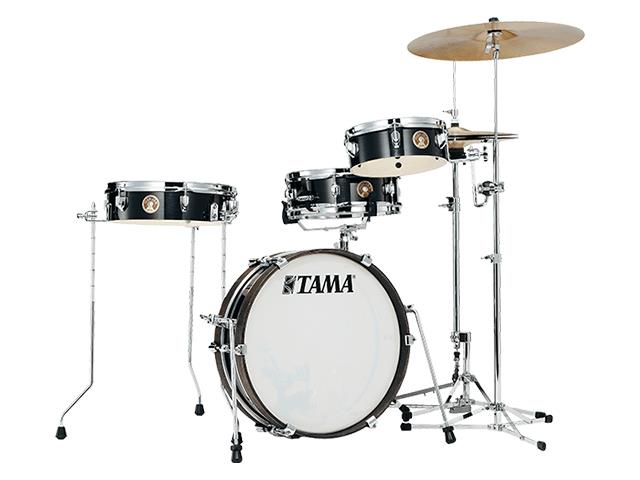 Tama Club Jam Pancake Shell Pack Hairline Black