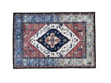 Ahead Tribal Persian Drum Rug Red/Blue