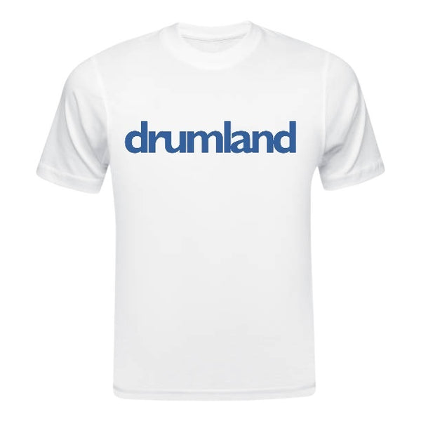 Drumland White T-Shirt 2XL