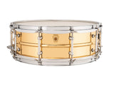 Caisse claire phonétique en bronze Ludwig 5" x 14" avec cosses tubulaires