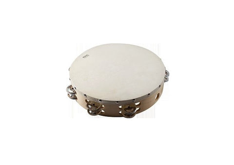 Mano 10” Non Tunable Tambourine 16 Jingles