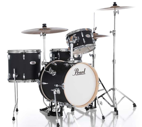 Pearl Midtown Matte Asphalt Black 4PC W/Hardware