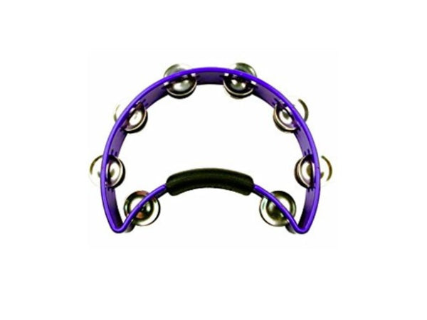 Tambourin standard Rhythm Tech avec cymbalettes en laiton violet