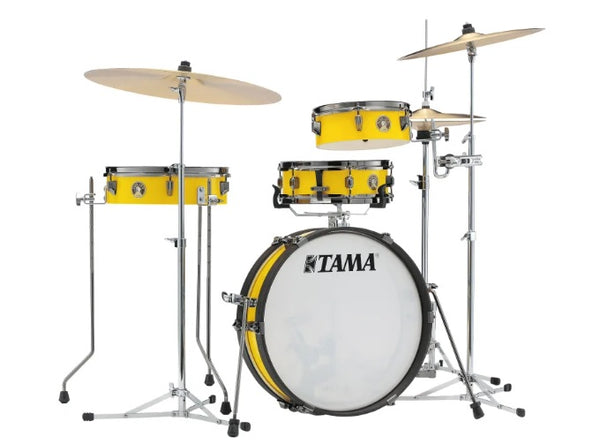 Tama Limited Edition Club-Jam Pancake 4PC Shell Pack Electric Yellow 10 13FT 18BD 12SN