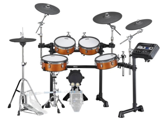 Double kick electronic drum kit hotsell