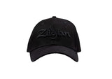 Casquette de baseball Zildjian Stretch Fit noire avec logo noir S/M