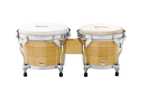 Ensemble Mano Bongo 7" et 8" avec jantes traditionnelles naturelles