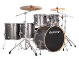 Kit Ludwig Evolution 6 pièces avec matériel et cymbales 10 12 14 16 14SN 22BD Platinum Sparkle