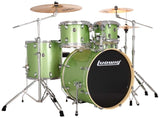 Kit Ludwig Evolution 5 pièces avec matériel et cymbales 10 12 16 14SN 22BD Mint Sparkle