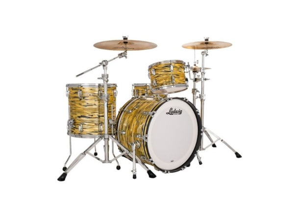 Ludwig Classic Maple Fab Lemon Oyster 13 16 22B