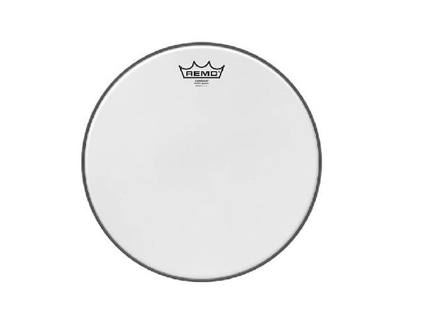 Peau de batterie en daim blanc Emperor Remo 16"