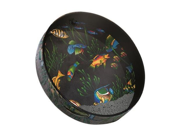 Tambour océanique Remo, poisson graphique 22"