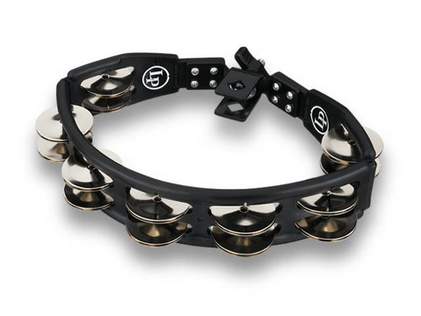 LP Black Cyclops Mountable Tambourine