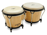 Bongos traditionnels LP CP en bois naturel