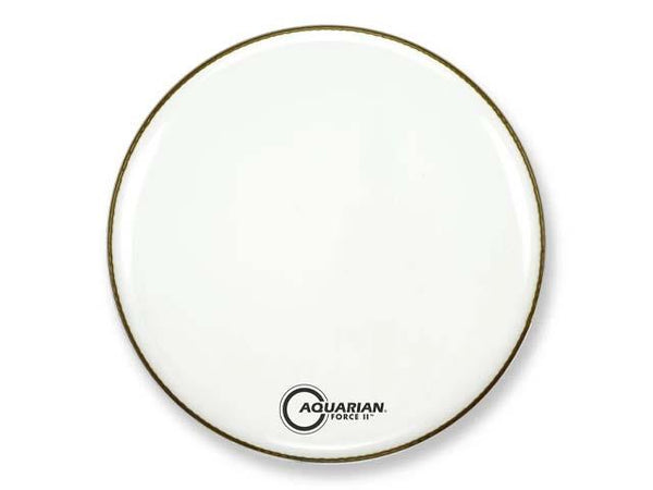 Aquarian 20" White Resonant Bass Drum Head