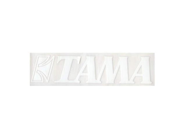 Autocollant avec logo blanc Tama