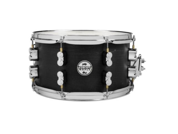 Caisse claire en cire noire PDP Concept Maple 7x13