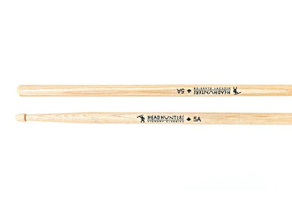 Baguettes de batterie HeadHunters Hickory Classic 5A