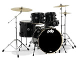 Kit PDP Main Stage Black HW et cymbales inclus