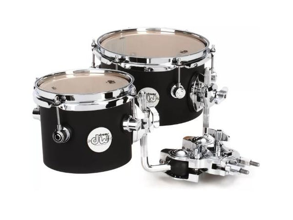 Ensemble de toms de concert DW Design Series avec support - 8 et 10 pouces