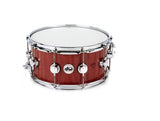 Caisse claire Purple Heart de la série Collector DW 6,5 x 14, nickel HW