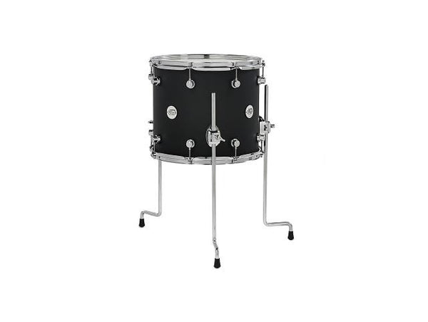 Tom basse DW Design Series 12x14 noir satiné