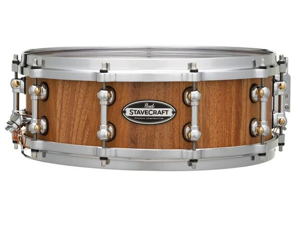 Pearl 14x5 StaveCraft Makha avec caisse claire DadoLoc en chêne thaïlandais