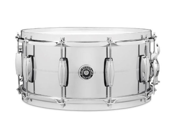 Gretsch 6.5x14 Chrome Over Brass Brooklyn Snare Drum