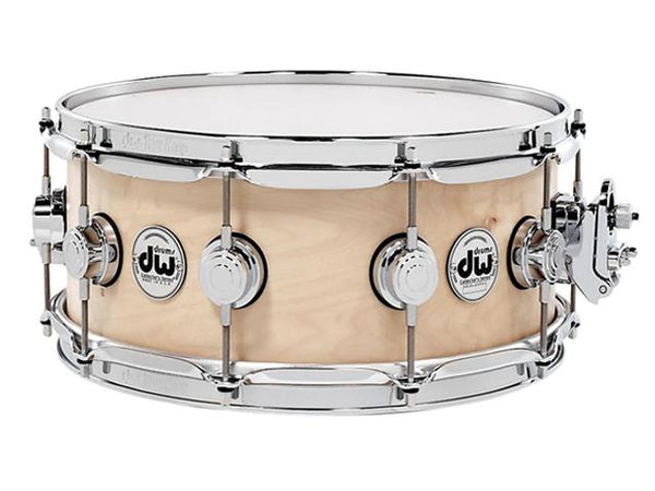 DW Collector's Series 6x14 Satin Oil Snare Natural Maple