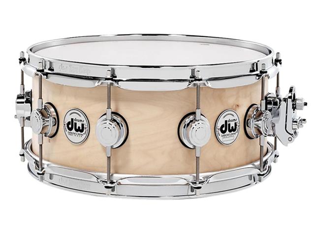 DW Collector s Series 6.5x14 Snare Natural Maple