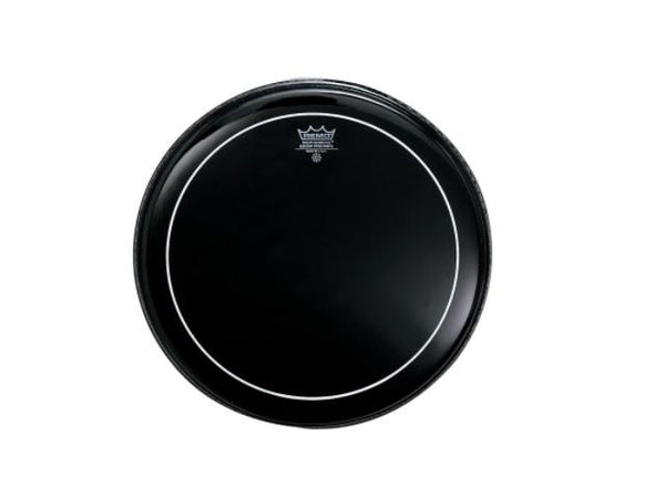 Peau de batterie Remo 8" Pinstripe Ebony