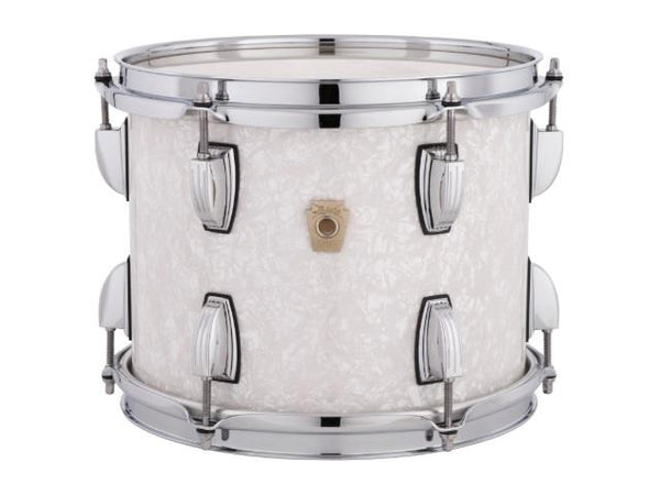 Ludwig Classic Maple Downbeat White Marine Pearl 12 14F 20B