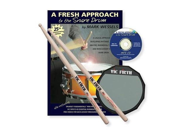 Pack de démarrage Fresh Approach de Vic Firth