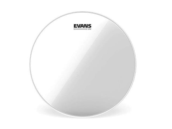 Peau de batterie transparente Evans 12" G12